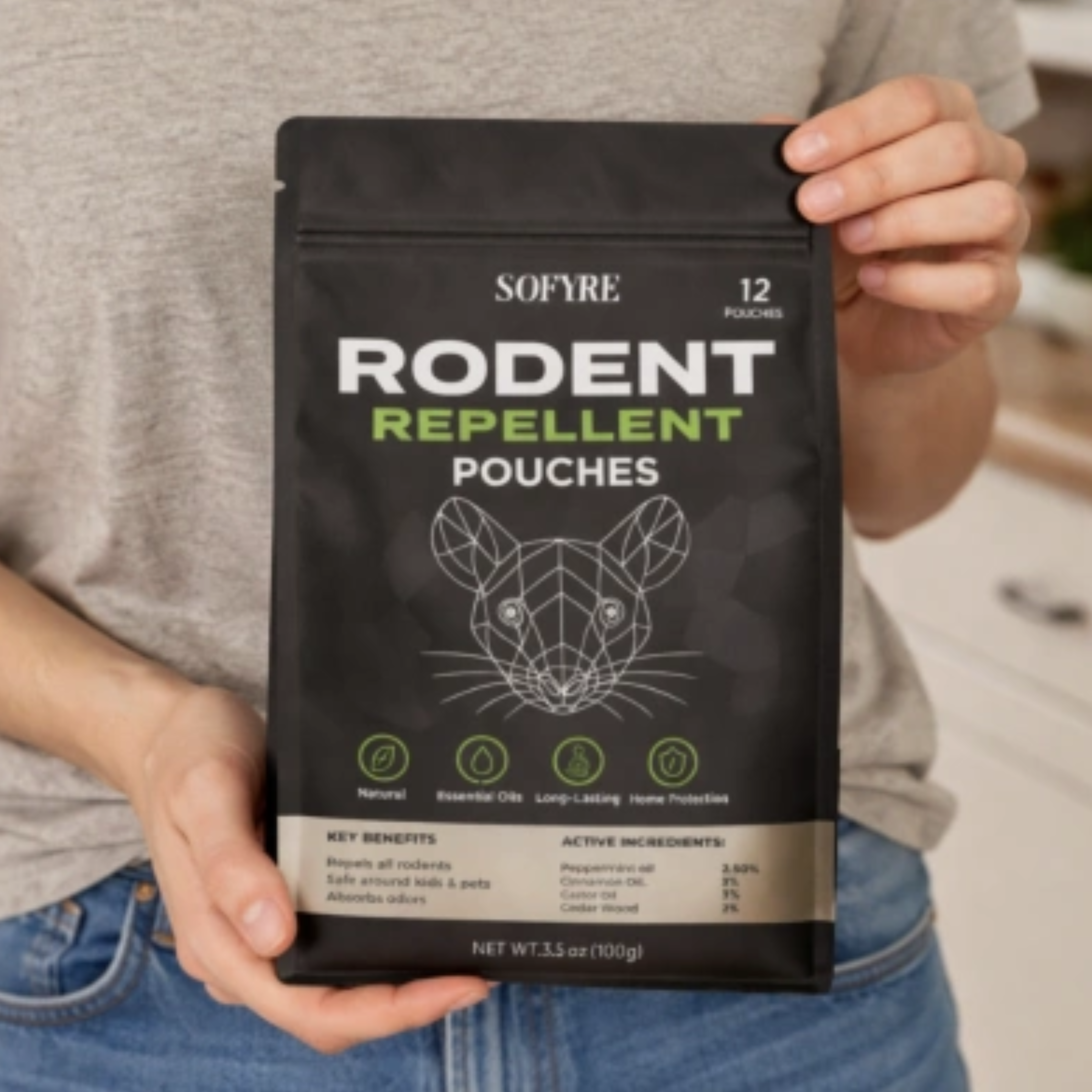 SoFyre Mouse Repellent reviews Emma R.